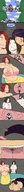 drawing vore black_hair color huge_breasts brunette red_hair short_hair giantesses snake_girl victims