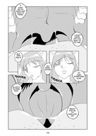 drawing nude vore monochrome story bunny_girl willing point_of_view mukatkikaarn dialogue eyepatch mukat