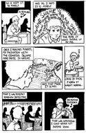 drawing comic monochrome molotav