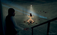 crush nude blood brunette voyeur kneeling shrunken_woman cruel multiple_victims basement sorenzer0 looking_at_tiny digital_render