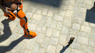 giantess looking_up outdoors business_suit digital_render long_boots