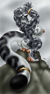 breasts drawing giantess furry color butt pose gideon leopard mountains