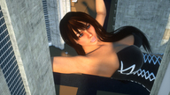 giantess city long_hair brunette lying_down digital_render fater