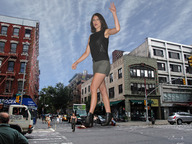 giantess collage high_heels buildings blood brunette foot_crush vehicles crowds lauren_cohan underfoot-jessica