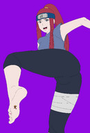 drawing color naruto barefoot shrunken_men shrunken_man stuck_to_foot naruto_(series)