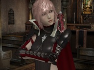 white_hair long_hair pink_hair short_hair shrunken_men shrunken_man indoors dante lightning on_shoulder digital_render