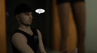 giantess story shrunken_men shrunken_man indoors digital_render fater
