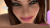 handheld brunette story shrunken_man pink_nails between_fingers point_of_view digital_render jamesmason0
