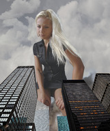 collage city mega blonde buildings wonderslug looking_down sky jenni_czech