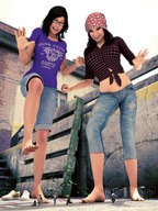 crush barefoot glasses blood domination shrunken_men shrunken_woman looking_down cruel under_foot raised_foot extermination sorenzer0 looking_at_tiny digital_render