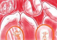 drawing micro color socks unaware shrunken_people dirty_socks homestuck twisted_persona tavros_nitram damara_megido aradia_megido rufioh_nitram