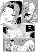 drawing feet vore comic monochrome barefoot lying_down shrunken_woman video_game mukatkikaarn internal_view