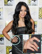 collage micro smiling posing hand shrunken_woman manicure vanessa_hudgens ariana_grande joe117