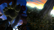 drawing nude furry dragoness tail wings city mega futanari cum destruction penis toes barefoot soles purple_eyes fire xtreme7 looking_down between_toes smoke thighs testicles looking_at_victims imminent_crush kaiju scrotum stuck_to_soles