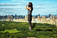 giantess collage city helicopter brunette park boots sky trees giulio_10
