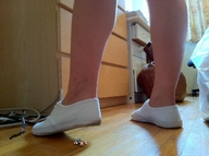 collage shoes shrunken_men shrunken_man underneath shoe_crush floor raised_foot insetosonhador imminent_crush