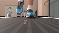 feet small_man scared socks shrunken_men running shrunken_man sneakers floor_view gym imminent_crush gym_shoes digital_render jamesmason0 jm0