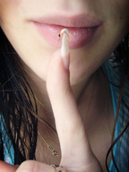 collage handheld lips shrunken_men nail nails long_nails shutdownfox
