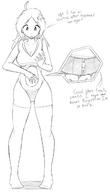 drawing vore monochrome long_hair belly unaware shrunken_man postvore dialogue internal_view no_background starcrossing hairclip