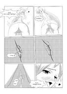drawing insertion blushing monochrome long_hair struggle anal_insertion heart shrunken_man dialogue