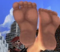 giantess city barefoot gmod animation outdoors lilith borderlands digital_render