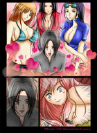giantess comic color nami nico_robin one_piece cleavage mermaid commission bane shirahoshi shadow_of_impending_doom boa_hancock minos-23 livid_imagination between_breasts