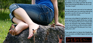 collage clothed toes barefoot soles climbing story shrunken_men sitting rock outdoors climbers midyin