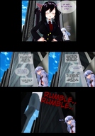 giantess city comic black_hair destruction huge_breasts digital_render cruelty ariane