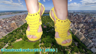 collage city water high_heels skyscraper clouds sky trees new_york_city giantess_feet central_park giantessbuster209 anna_kendrick