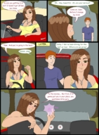 drawing comic color bra shrunken_men shrunken_man vehicles magic point_of_view screeeow bare_shoulders jennys_slave