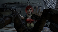 grabbing point_of_view borderlands digital_render source_film_maker hypercube lilith_(borderlands)