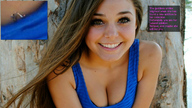 breasts gentle giantess collage cleavage smiling