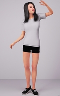 handheld brunette sneakers shrunken_person between_fingers manicure looking_at_tiny digital_render lili jamesmason0 gtspauliane