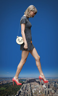giantess collage feet city mega blonde high_heels buildings park dress legs looking_down jets skyscraper sky new_york_city docop taylor_swift central_park
