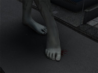 giantess crush city barefoot buildings blood streets under_foot digital_render waking