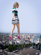 collage city mega blonde high_heels buildings legs london walking looking_at_viewer docop taylor_swift