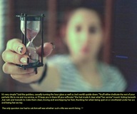 collage story shrunken_man sand trapped captions hourglass