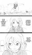 giantess manga comic monochrome destruction barefoot huge_breasts short_hair english bakugeki_no_g giant_sparring_disciple_vs._teacher jay-bug looking_around planet_(bakugeki_no_g)