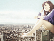 collage city mega destruction barefoot buildings asian legs sky sjw