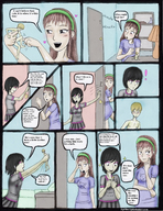 drawing color handheld girlfriend heart shrunken_man dialogue boyfriend incest