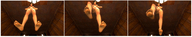 breasts nude foot_crush point_of_view looking_at_viewer elizabeth bioshock