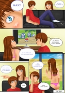 drawing comic swimsuit brunette dream imminent_crush ayami6 my_sister_the_giantess incest