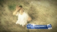 giantess color sandals foot_crush animation clouds looking_up sky gold_dress pleading imminent_crush greek toga looking_at_tiny