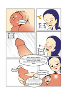 drawing masturbation comic black_hair color futanari penis cock_vore story neon_genesis_evangelion shrunken_man looking_at_victim trapped_inside