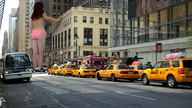 giantess collage city buildings standing streets vehicles behind_view street_view giulio_10