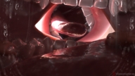 saliva kissing point_of_view in_mouth_view evilchibis
