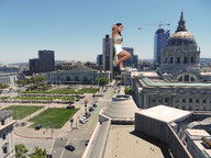giantess collage city destruction buildings helicopter wonderslug streets vehicles leaning sky san_francisco yasmin