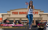 collage brunette walking sunglasses vehicles parking_lot flip_flops flag store olivia_wilde giantessbuster209
