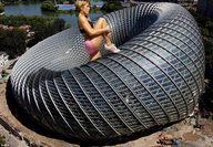 giantess collage butt buildings watch legs short_shorts river stretching unware construction_site sports_bra running_shoes