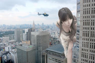 collage city buildings helicopter asian skyscraper rooftop_view peeking intershrinker
